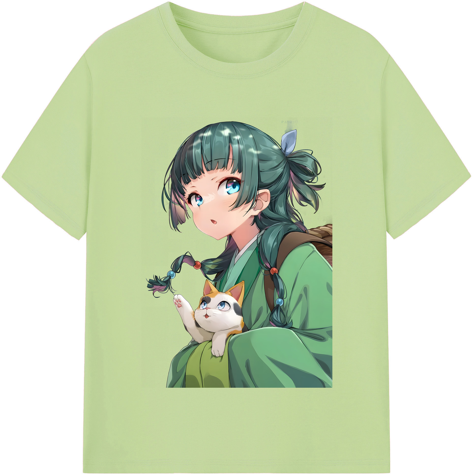 （画像用） 薬屋のひとりごと The Apothecary Diaries 綿100％半袖Tシャツ（フロントプリント）